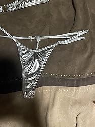 Amazon EVAbaby PU Leather Mini Micro Bikini Set 2 Piece Swimwear