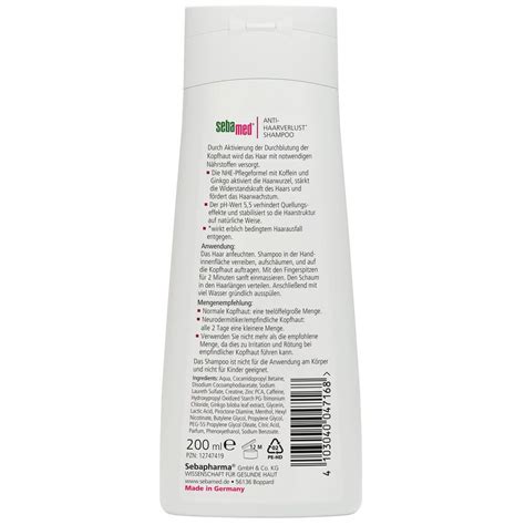 Sebamed Anti Haarverlust Shampoo 200 Ml Shop Apotheke