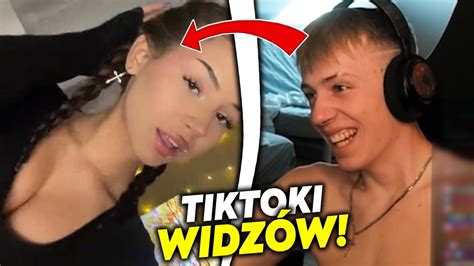 WRONEK OGLĄDA NAJLEPSZE TIKTOKI WIDZÓW YouTube