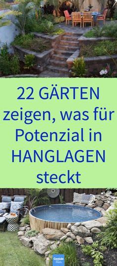 22 Gärten zeigen was für Potenzial in Hanglagen steckt Garten am Hang