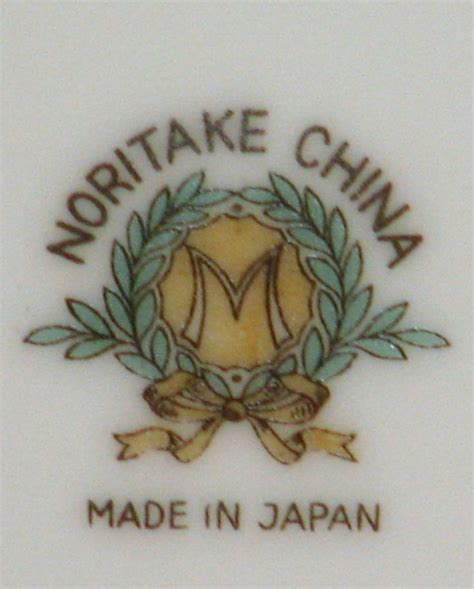 Noritake Back Stamp What The M Means The M In The Wreath Mark Was