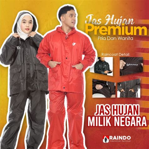 Jual Jas Hujan Pria Wanita Mantel Hujan Jas Ujan Dewasa Jumbo Big Size