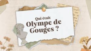 Olympe de Gouges biographie et œuvres AuFutur