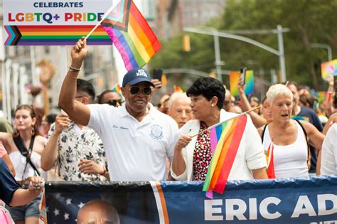 NYC Mayor Eric Adams Accused Of Doctoring Photo Of Police Officer