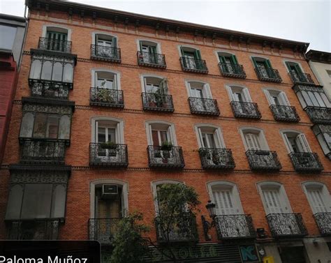 Edificio T Pico De La Calle De Atocha Typical Building Of Atocha Street