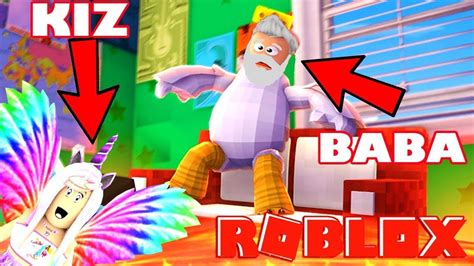 ROBLOX BABA KIZ ESCAPE LAVA VİP SERVER NEW THE FLOOR IS LAVA