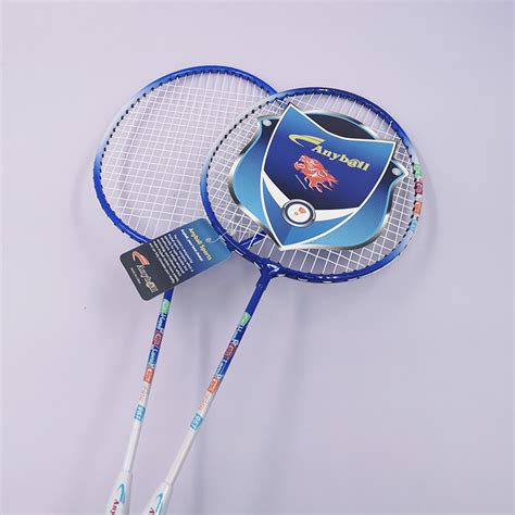 Kid Lovely Cheap Factory Wholesale Iron Alloy Nylon String Badminton