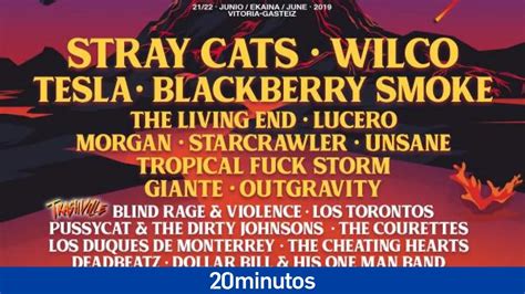 Stray Cats serán uno de los cabezas de cartel de la próxima edición del