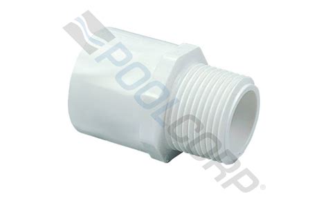 Pool X Sch Pvc Reducing Male Adapter Mipt X Socket