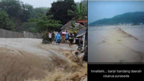 Banjir Bandang Di Liwiliang Bogor 1 620 Jiwa Di Kampung Cisarua