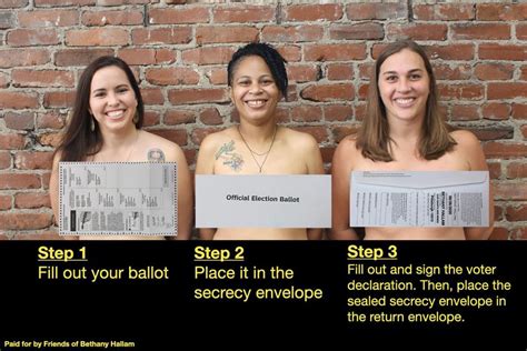 Pa Lawmakers Go Topless To Warn Voters Against Naked Ballots