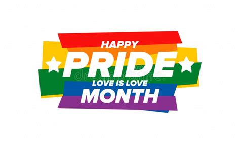 LGBT Pride Month In June Lesbian Gay Bisexual Transgender LGBT Flag
