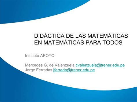 Did Ctica De La Matem Tica Ppt