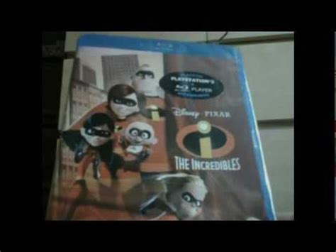 The Incredibles Blu Ray Unboxing Youtube