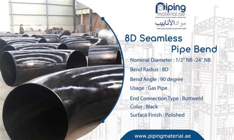 8d Seamless Pipe Bend And Large Diameter 8d Bend Suppliers Uae