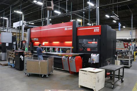 Ims Engineered Products Acquires New Amada Atc Press Brake With