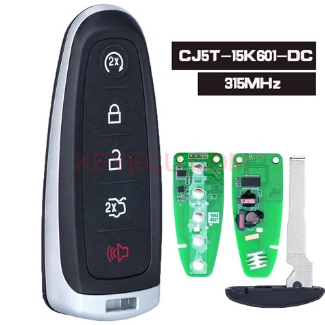 CJ5T 15K601 DC 315MHz Smart Key Keyless Remote For Ford Escape Focus C