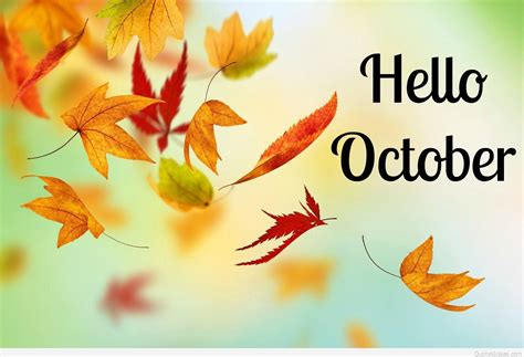 Hello October Desktop Wallpapers Top Free Hello October Desktop