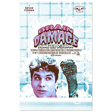 Brain Damage Movie Poster - Etsy