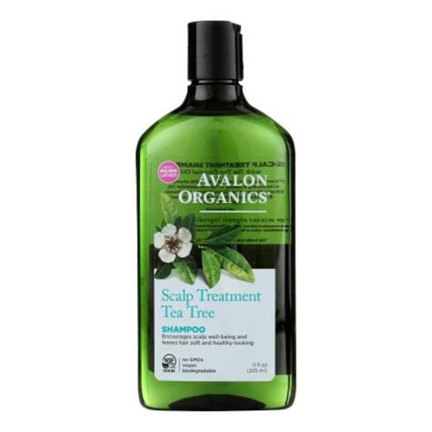 Avalon Organics Scalp Treatment Tea Tree Shampoo 11 Fl Oz 1 Pack 11