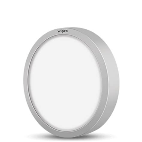 Round Cool White Wipro Garnet W Trimless Surface Led Panel Light