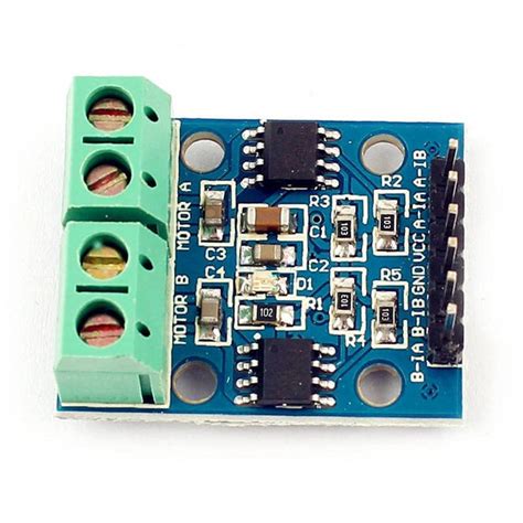 Electronikz H Bridge Stepper Motor Dual Dc Motor Driver Controller