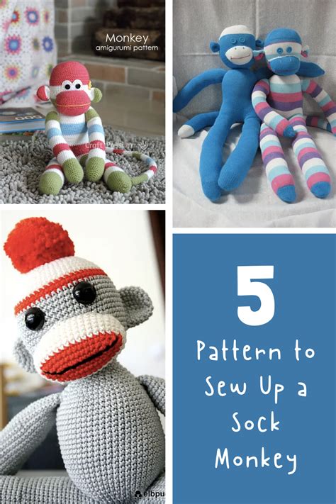 Top Free Sock Monkey Patterns