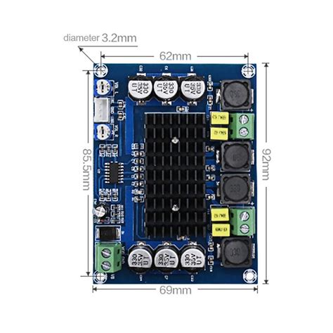 Buy Tpa D Xh M W Dual Channel High Power Digital Power