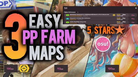 Osu Easy 5 Star Maps Pp Farm Youtube