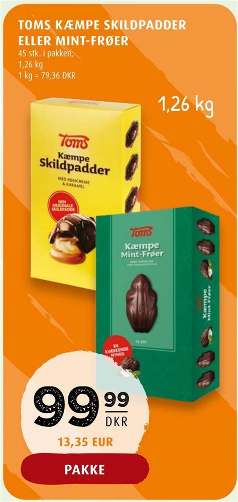 Toms K Mpe Skildpadder Eller Mint Fr Er Tilbud Hos Scandinavian Park