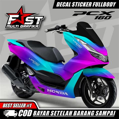 Jual COD Decal PCX 160 2022 Sticker PCX 160 Stiker Full Body Decal