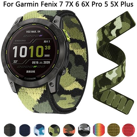 Correa De Nailon Para Reloj Garmin Enduro 2 Pulsera De Mu Eca De 22 Y