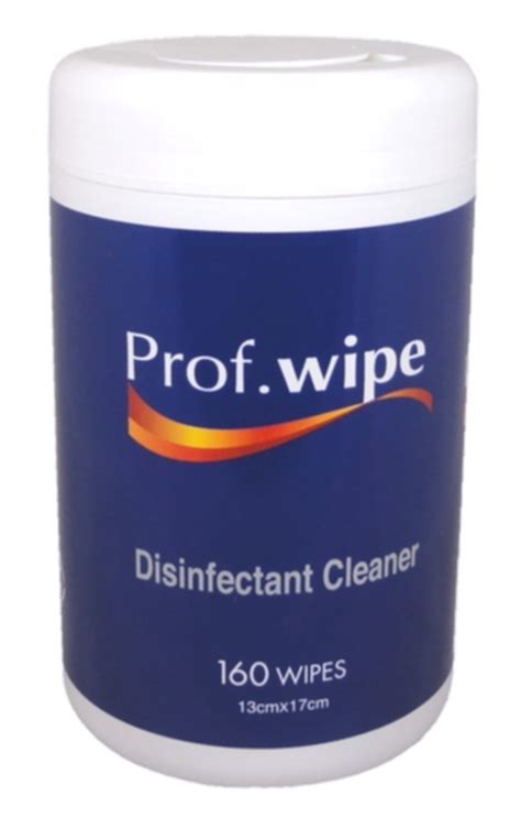 Prof Disinfectant Wipes Tub 160 Premier Salon Supplies