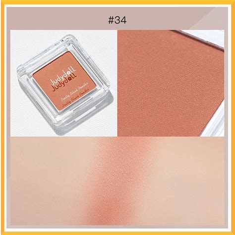 Phấn Má Hồng Judydoll Pretty Blush Powder Màu Đơn Sắc Tông Nude Tự