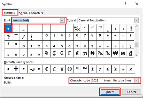 How To Insert Bullet Points In Excel 5 Easy Methods