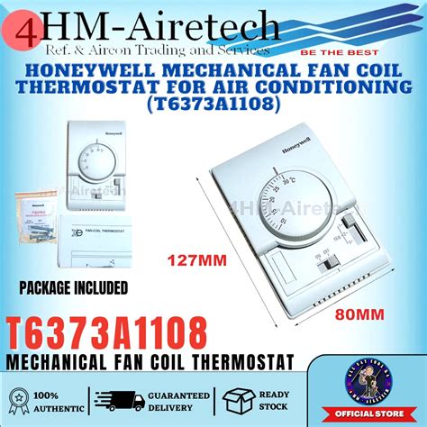 Fourhm Mechanical Honeywell T A Fan Coil Thermostat For Air