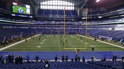 Section 101 At Lucas Oil Stadium Indianapolis Colts