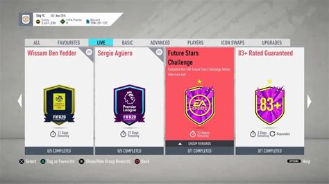 Fifa 20 Future Stars Challenge Sbc Friday 7th Youtube