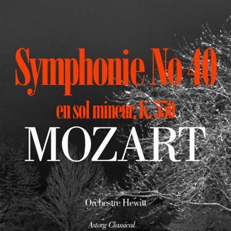 Amazon Co Jp Mozart Symphonie No En Sol Mineur K