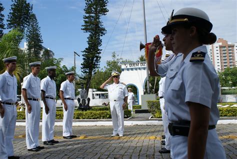 EAMSC Comunicação Social Comandante do 5º Distrito Naval visita a EAMSC