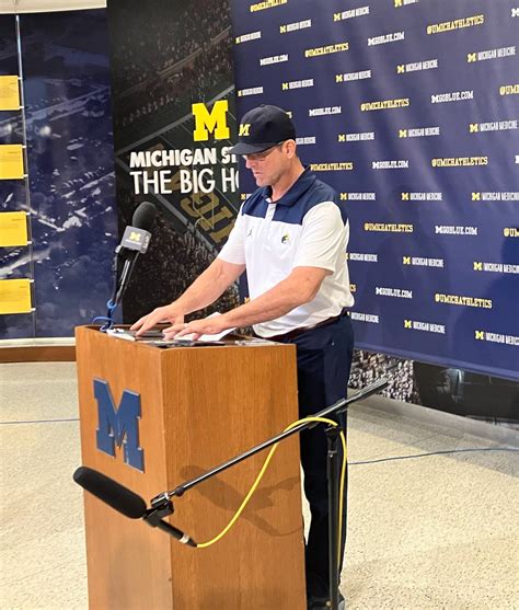 Jimmy Watkins on Twitter: "First impression from Michigan: Harbaugh has ...