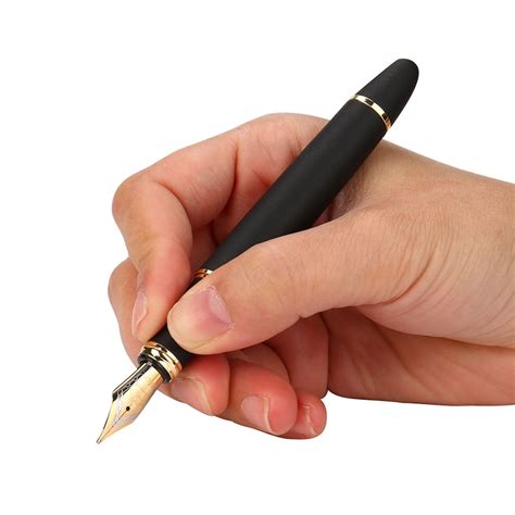 Huarll Pen Matte Frosted Deluxe Black Jinhao X Fountain Pen Mm