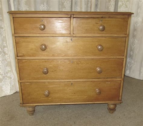 Victorian Pine Chest Of Drawers As284a595 Cr30 Antiques Atlas