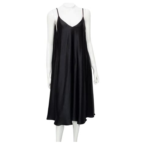 Loewe Kleid Schwarz Viskose Ref 408488 Joli Closet