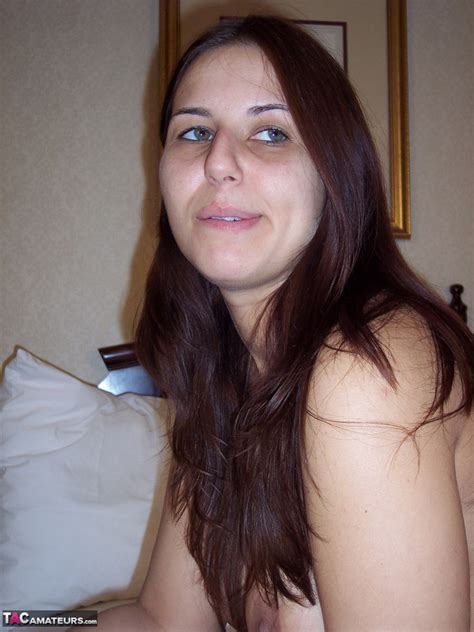 Totally Naked Girl Lexxxi Sits On Her Bed While Smoking A Cigarette CoedCherry