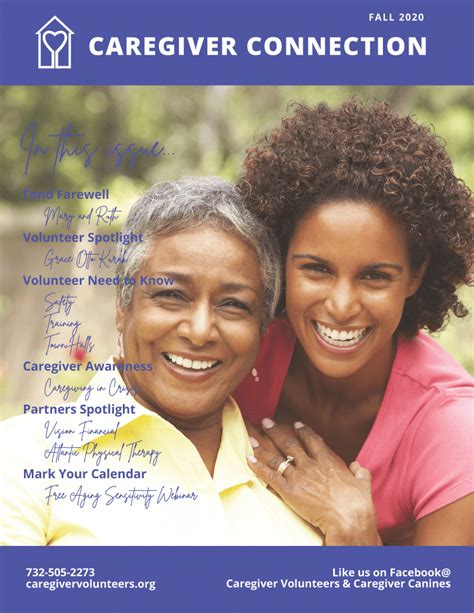 Octobers Caregiver Connection Newsletter Now Available Caregiver