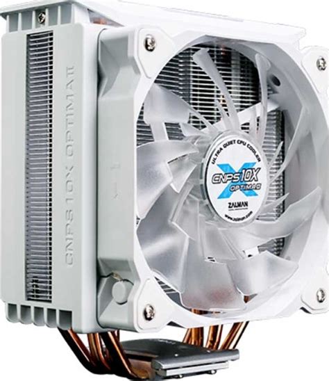 Zalman Cnps X Optima Ii Ultra Quiet Cpu Cooler White Cnps X