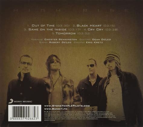 Stone Temple Pilots W Chester Bennington High Rise Cd New