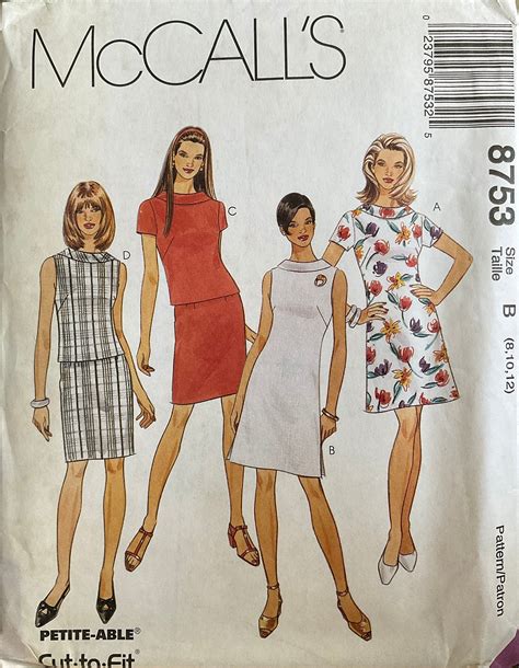 McCall S 8753 Sewing Pattern Vintage UNCUT By ANAPACLOTHING On Etsy