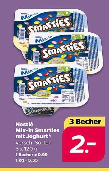 Nestl Mix In Smarties Mit Joghurt Angebot Bei Netto